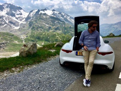 Cooling off on an alpine pass