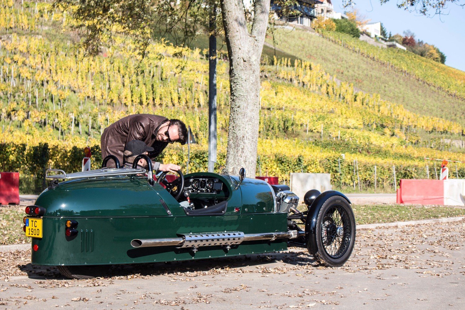 Our 3 wheeler on a drive