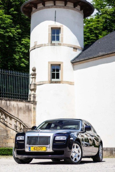 Photoshoot with Fares Hammoud The Cartell Rolls Royce Ghost Ansembourg Castle 1